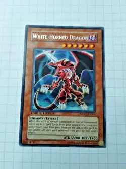 Yu Gi Oh White-Horned Dragon MDP2-EN006 MP Limited Edition - Uncirculated - Image 1