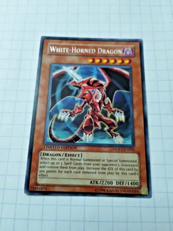 Yu Gi Oh White-Horned Dragon MDP2-EN006 MP Limited Edition - Uncirculated - Image 5
