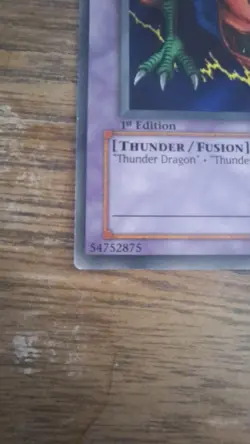Twin-Headed Thunder Dragon MRD-120 | LP |Metal Raiders 1st Edition Super Rare - Image 5