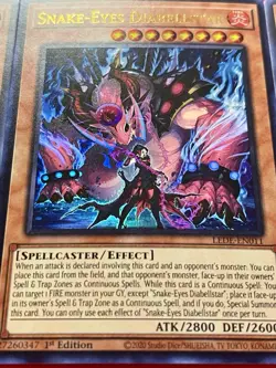 Snake-Eyes Diabellstar + Flamberge + Ash + Oak + Birch + Silvera | YuGiOh! - Image 17