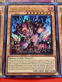 Snake-Eyes Diabellstar + Flamberge + Ash + Oak + Birch + Silvera | YuGiOh! - Image 18