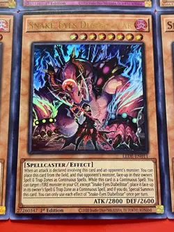 Snake-Eyes Diabellstar + Flamberge + Ash + Oak + Birch + Silvera | YuGiOh! - Image 5