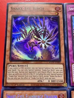 Snake-Eyes Diabellstar + Flamberge + Ash + Oak + Birch + Silvera | YuGiOh! - Image 9