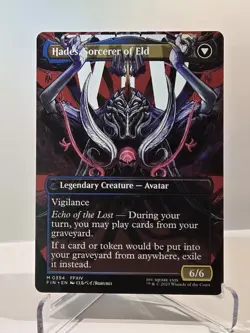 MTG Emet-Selch, Unsundered 0394 (Borderless) Final Fantasy Magic The Gathering - Image 2