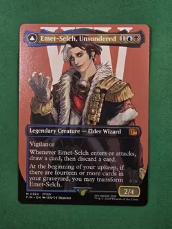 MTG Emet-Selch, Unsundered 0394 (Borderless) Final Fantasy Magic The Gathering - Image 3