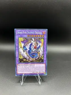 YU-GI-OH! Snake Eyes Doomed Dragon SUDA-EN035 Secret Rare - Image 3