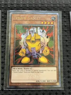 Yu-Gi-Oh! Gadget Set 5pc Green Red Yellow Silver Gold QCSR and Secret Rare - Image 10