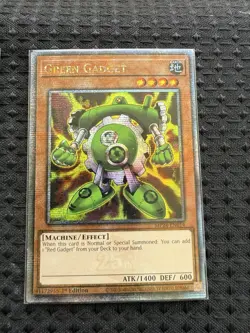Yu-Gi-Oh! Gadget Set 5pc Green Red Yellow Silver Gold QCSR and Secret Rare - Image 2