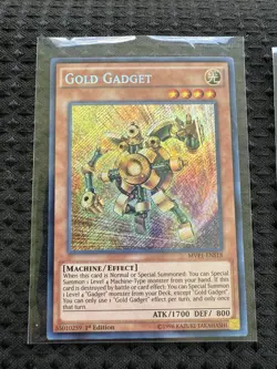Yu-Gi-Oh! Gadget Set 5pc Green Red Yellow Silver Gold QCSR and Secret Rare - Image 6