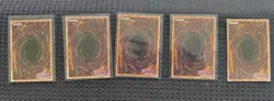 Yu-Gi-Oh! Gadget Set 5pc Green Red Yellow Silver Gold QCSR and Secret Rare - Image 7
