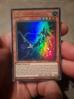 Yu-Gi-Oh! Crystal Shark 1st Edition Super Rare RA03-EN031 - Image 1
