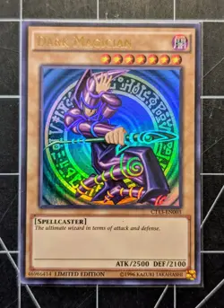 Yu-Gi-Oh! Dark Magician CT13-EN003 Limited Edition, Ultra Rare, LP - Image 1