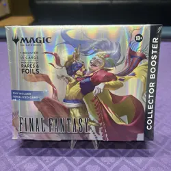 Magic The Gathering Final Fantasy Collector Booster Omega Box LOT OF 4 SEALED - Image 5