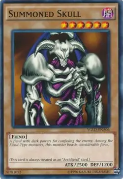 1 x Summoned Skull - YGLD-ENA06 - Common - Unlimited Edition Near Mint, English - Image 1