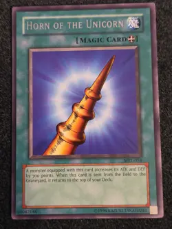 1x (VLP) Horn of the Unicorn - MRL-054 - Rare - Unlimited Edition  YuGiOh - Image 2