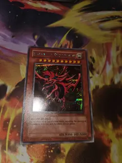 Yu-Gi-Oh! Slifer the Sky Dragon GBI-001 Secret Rare Moderately Played - Image 1