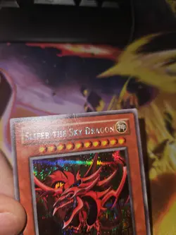 Yu-Gi-Oh! Slifer the Sky Dragon GBI-001 Secret Rare Moderately Played - Image 5