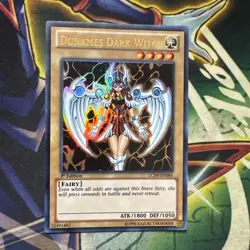 Yugioh! Dunames Dark Witch LCJW-EN084 Ultra Rare 1st Edition NM - Image 3