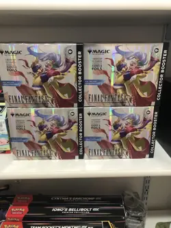 Magic The Gathering Final Fantasy Omega Collector Booster Box SEALED LOT OF 4 - Image 1