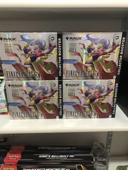 Magic The Gathering Final Fantasy Omega Collector Booster Box SEALED LOT OF 4 - Image 4