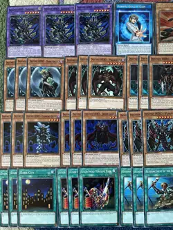 YuGiOh Aster Destiny Hero Fusion Deck & Secret Rare Collection + Free Game Mat - Image 2
