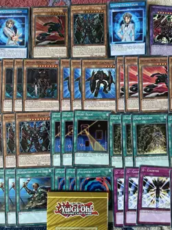 YuGiOh Aster Destiny Hero Fusion Deck & Secret Rare Collection + Free Game Mat - Image 3