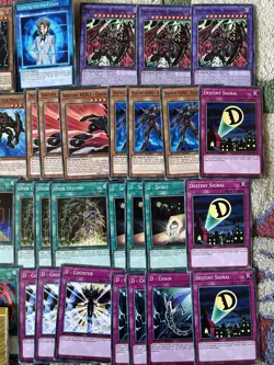 YuGiOh Aster Destiny Hero Fusion Deck & Secret Rare Collection + Free Game Mat - Image 4