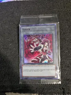 Yugioh! Akiza & Black Rose Dragon Token TKN5-EN008 The Infinite Forbidden SEALED - Image 1