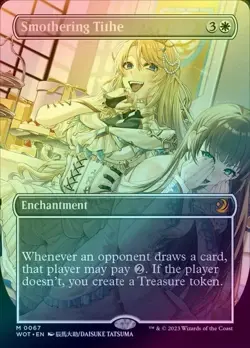 Wilds of Eldraine Enchanting Tales Foil: Smothering Tithe (0067 - Anime) NM - Image 1