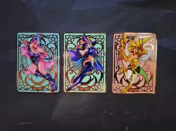 Yugioh Amanda Lapalme Mana Moon Metal Field Center SET Dark Magician Girls Gals - Image 1