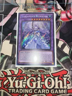 Tearlaments Rulkallos Secret Rare 1St Edition DABL-EN039 Yugioh - Image 3