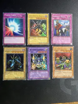Vintage Yugioh Card Collection 6 Cards #2 - Image 1