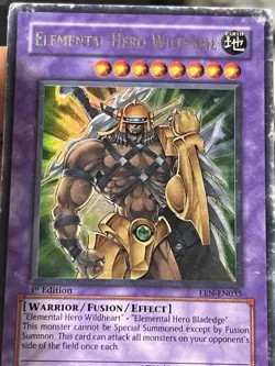 Elemental Hero Wildedge EEN-EN035 1st Edition Ultra Rare Yu-Gi-Oh - Image 4