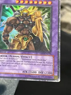 Elemental Hero Wildedge EEN-EN035 1st Edition Ultra Rare Yu-Gi-Oh - Image 6