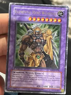 Elemental Hero Wildedge EEN-EN035 1st Edition Ultra Rare Yu-Gi-Oh - Image 7