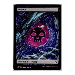 Swamp 289 Basic Land MTG 2025 Tarkir: Dragonstorm - Image 3