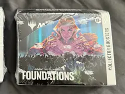 MTG Foundations Collector Boosters Box - NEW SEALED - Magic The Gathering - Image 1