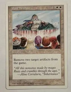MTG / Dust To Dust / 5th Edition / Great Condition  - Image 1