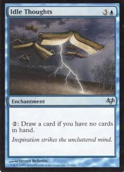 2X IDLE THOUGHTS 23/180 EVENTIDE MTG MAGIC MP X2 (yourdeckbuilder) - Image 1