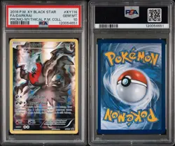 2016 Pokemon XY Promo Darkrai Full Art Mythical Collection XY114 PSA 10 New Cert - Image 3