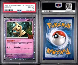 MIMIKYU PSA 10 2024 POKEMON TRICK OR TRADE 037 - Image 2