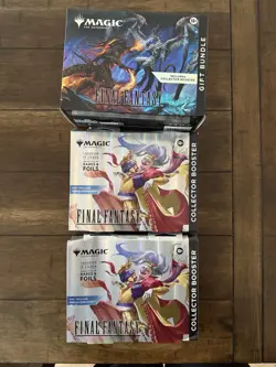 Magic: The Gathering Final Fantasy Gift Bundle and 2 collector booster boxes new - Image 14