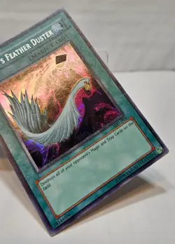 Harpie's Feather Duster SDD-003 Secret Rare Yugioh 7107 - Image 6