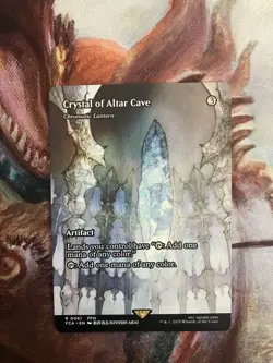 MTG Crystal of Altar Cave Chromatic Lantern Final Fantasy Showcase Edition MTG - Image 1