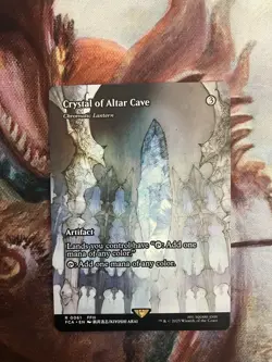 MTG Crystal of Altar Cave Chromatic Lantern Final Fantasy Showcase Edition MTG - Image 3
