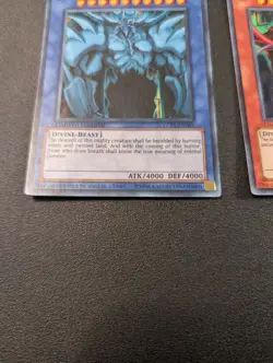 Slifer Ra Obelisk LC01-EN001 EN002 EN003 Ultra YuGiOh Egyptian God Card Set LP - Image 10