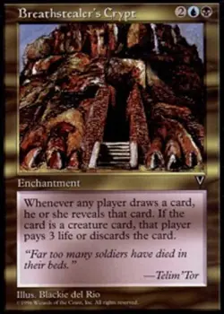 Breathstealer's Crypt - Visions #127/167 MTG Magic The Gathering - Image 1