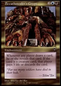 Breathstealer's Crypt - Visions #127/167 MTG Magic The Gathering - Image 2