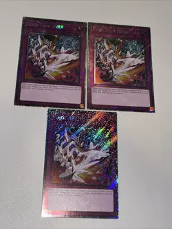 3x Void Trap Hole 1st Edition Platinum Secret Rare RA04-EN190 Yugioh Playset - Image 2