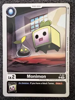 Digimon Card Game Monimon P-157 P NM - Image 1